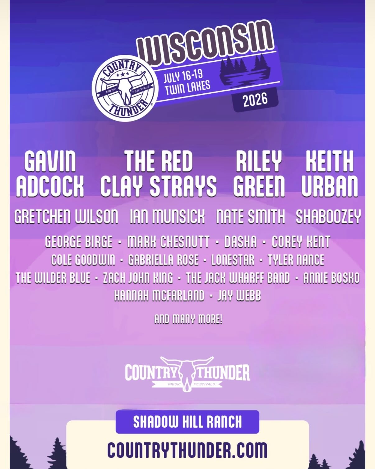 Shaboozey The Great American Roadshow Tour Poster 2026